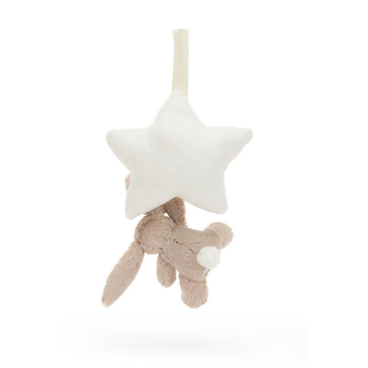 Bashful Bunny Star Musical Pull