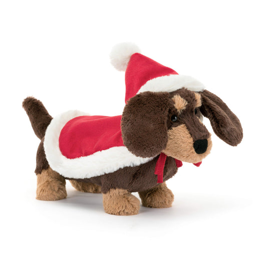 Otto's Snowy Christmas Book And Winter Warmer Otto Sausage Dog