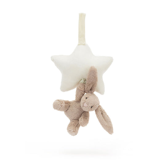 Bashful Bunny Star Musical Pull