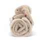 Blossom Beige Bunny 'Petal' Blankie