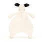 Bashful Black & Cream Puppy Comforter