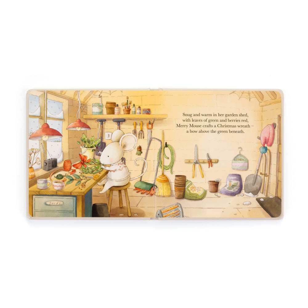 Merry Mouse's Christmas Eve Book And Merry Mouse